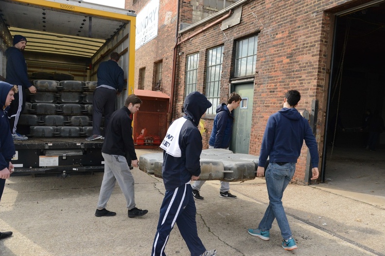 Case Men shifting the dock1.JPG